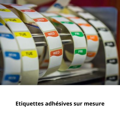 Etiquettes adhésives sur mesure